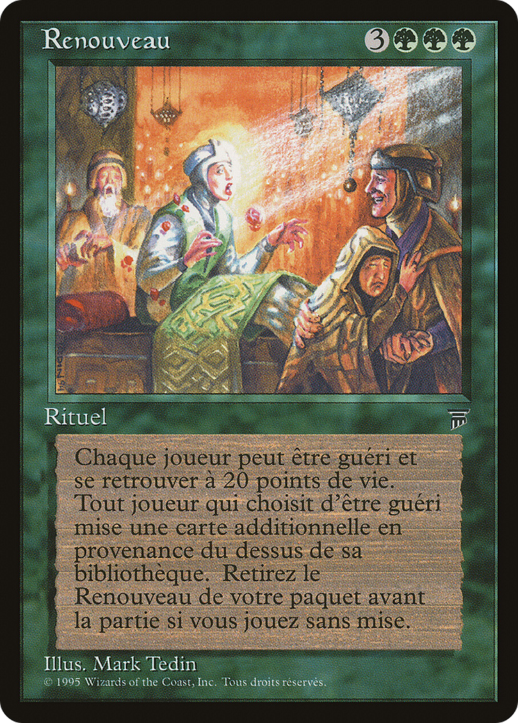 Rebirth (French) - "Renouveau" (REN-) - Renaissance