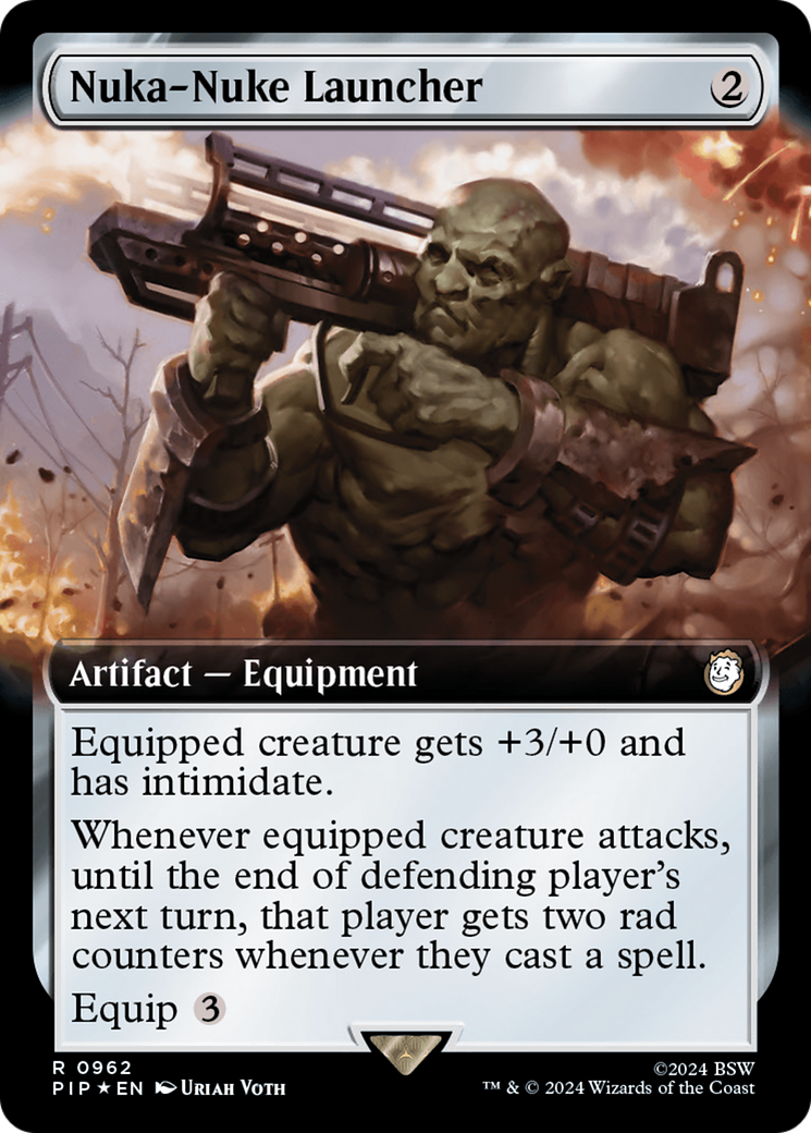 Nuka-Nuke Launcher (Extended Art) (Surge Foil) [Fallout] | The CG Realm