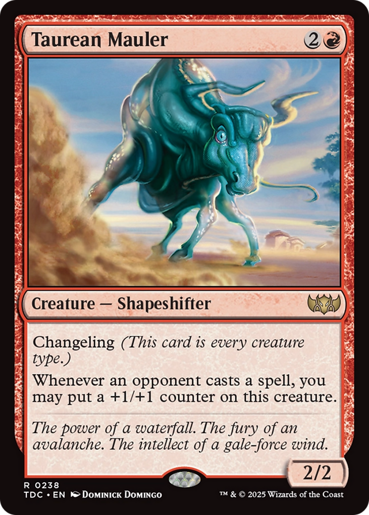 Taurean Mauler [Tarkir: Dragonstorm Commander] | The CG Realm