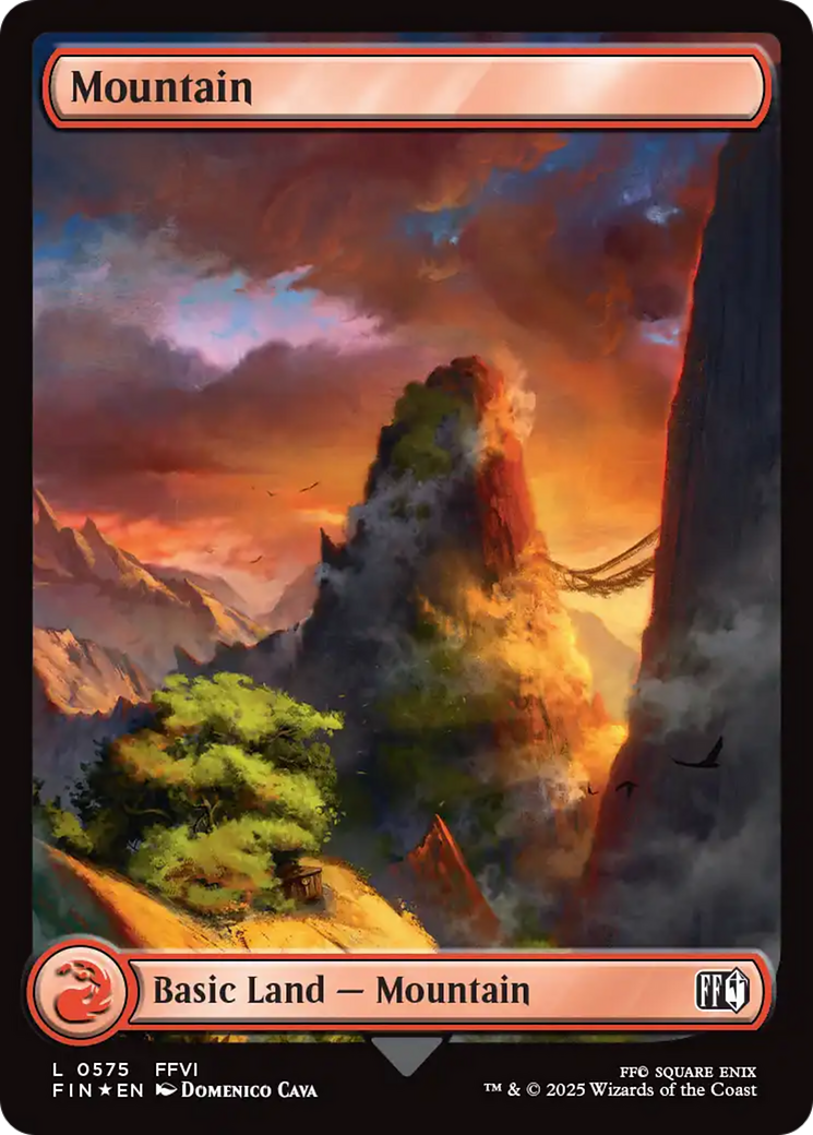 Mountain (0575) (Surge Foil) [FINAL FANTASY] | The CG Realm