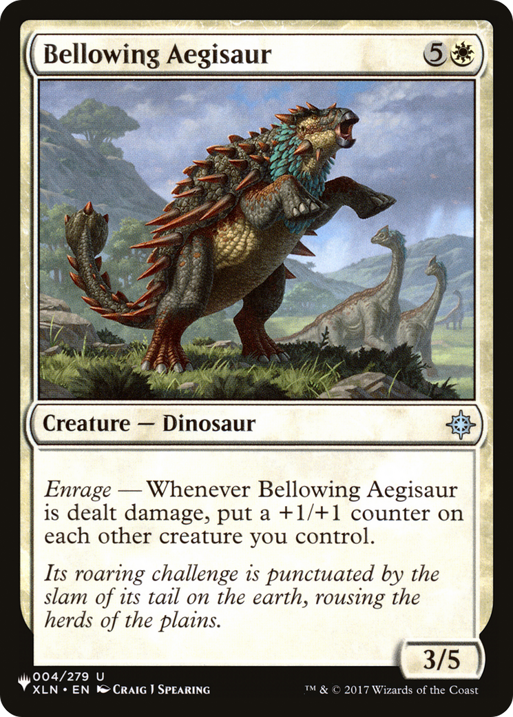Bellowing Aegisaur [The List] | The CG Realm
