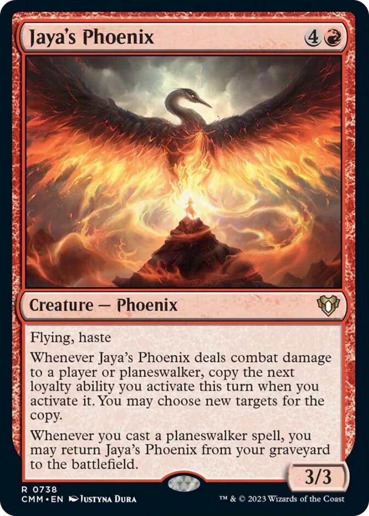 Jaya's Phoenix [Commander Masters] | The CG Realm