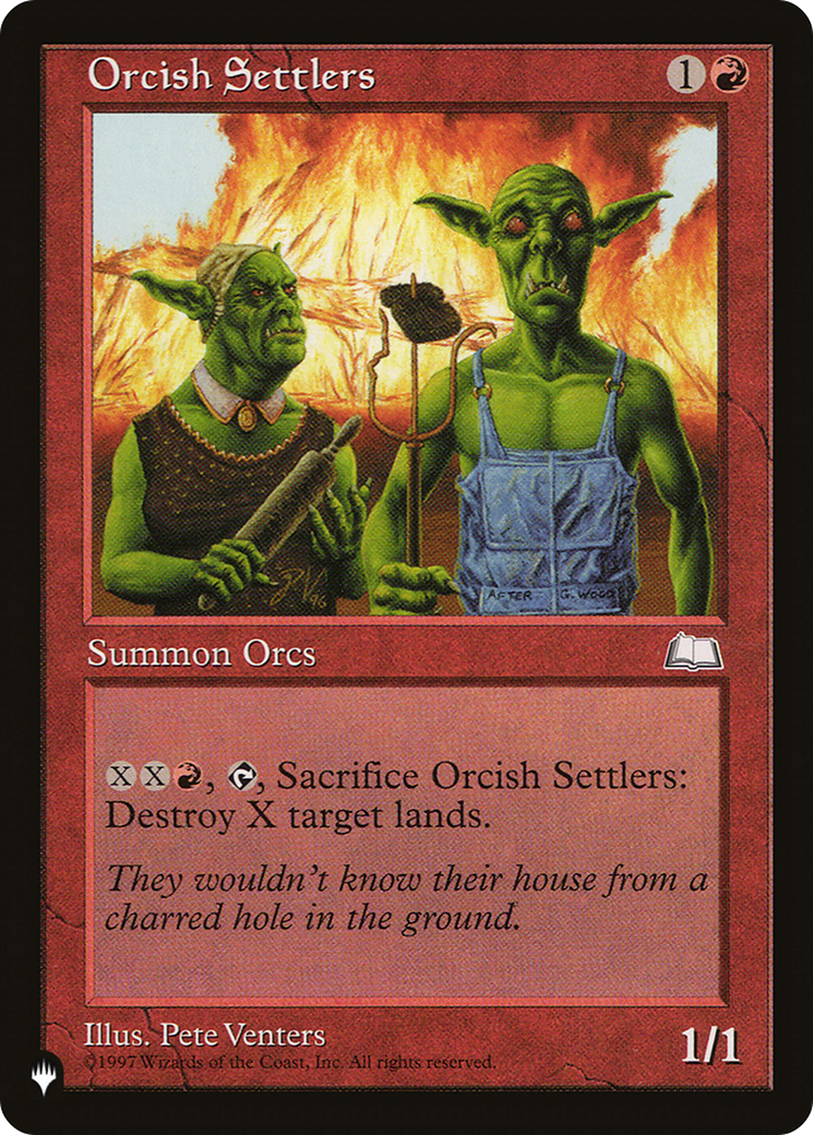 Orcish Settlers [The List] | The CG Realm