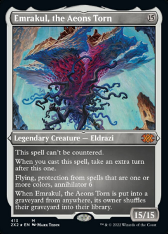 Emrakul, the Aeons Torn (Foil Etched) [Double Masters 2022] | The CG Realm