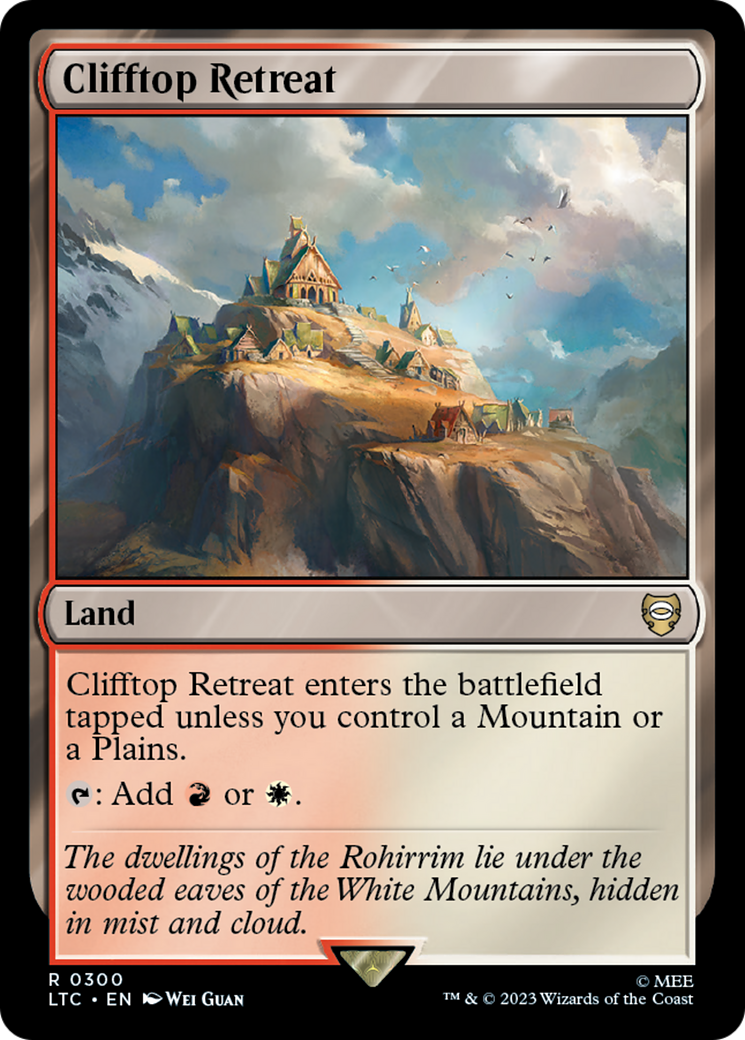 Clifftop Retreat [The Lord of the Rings: Tales of Middle-Earth Commander] | The CG Realm