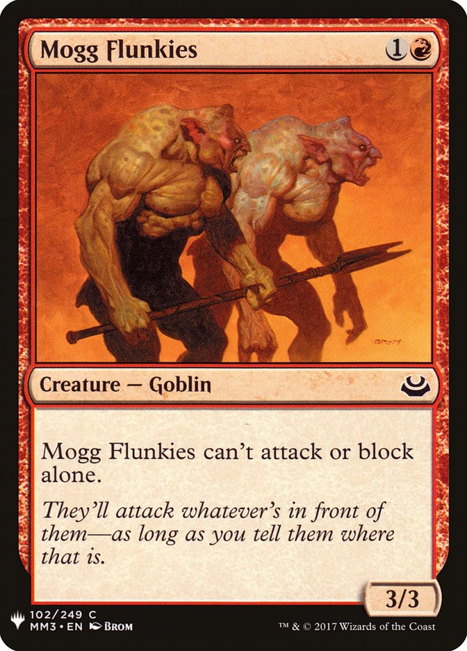 Mogg Flunkies [Mystery Booster] | The CG Realm