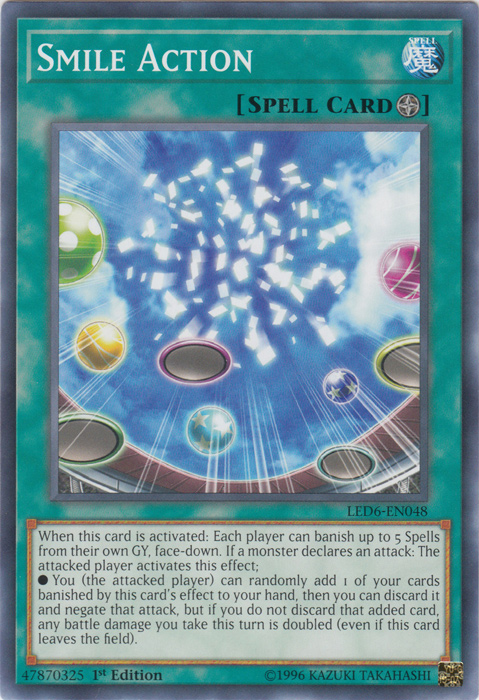 Smile Action [LED6-EN048] Common | The CG Realm