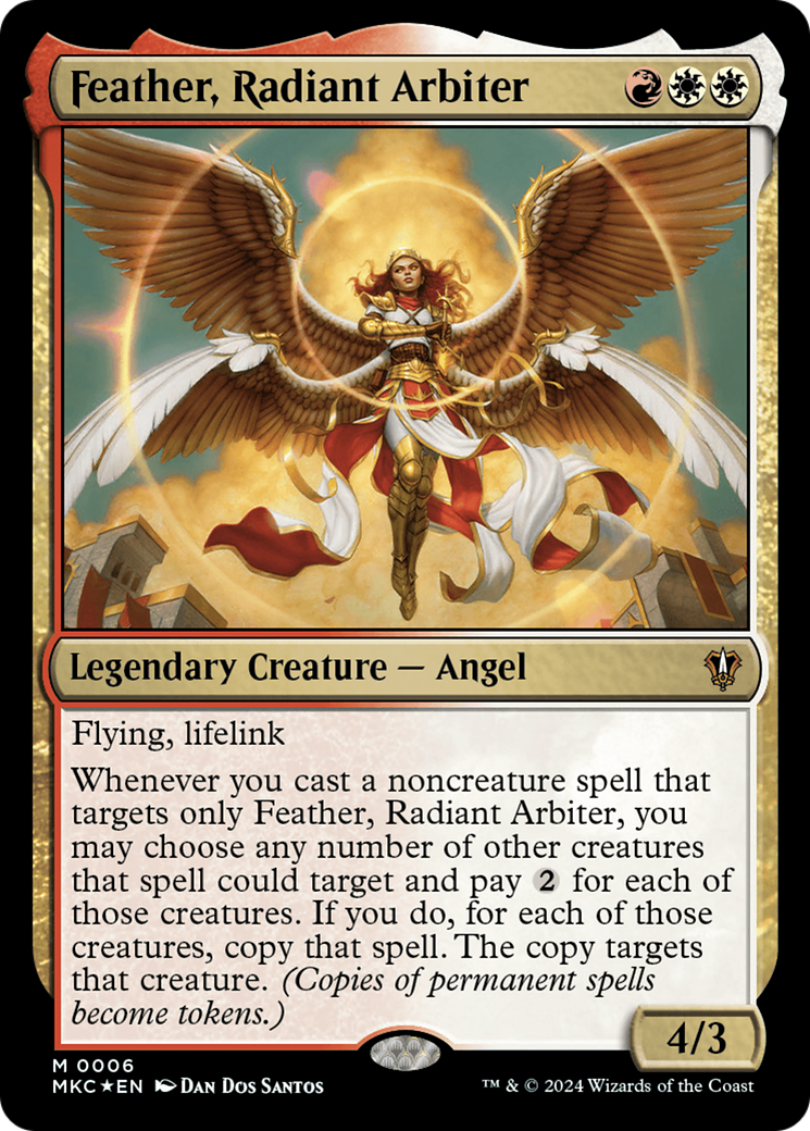 Feather, Radiant Arbiter [Murders at Karlov Manor Commander] | The CG Realm