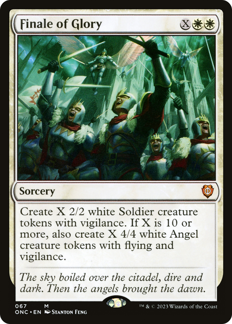 Finale of Glory [Phyrexia: All Will Be One Commander] | The CG Realm