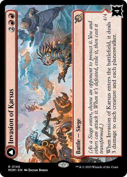 Invasion of Karsus (MOM-146) - March of the Machine