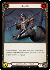 Humble (Red) [OUT189] (Outsiders)  Rainbow Foil | The CG Realm