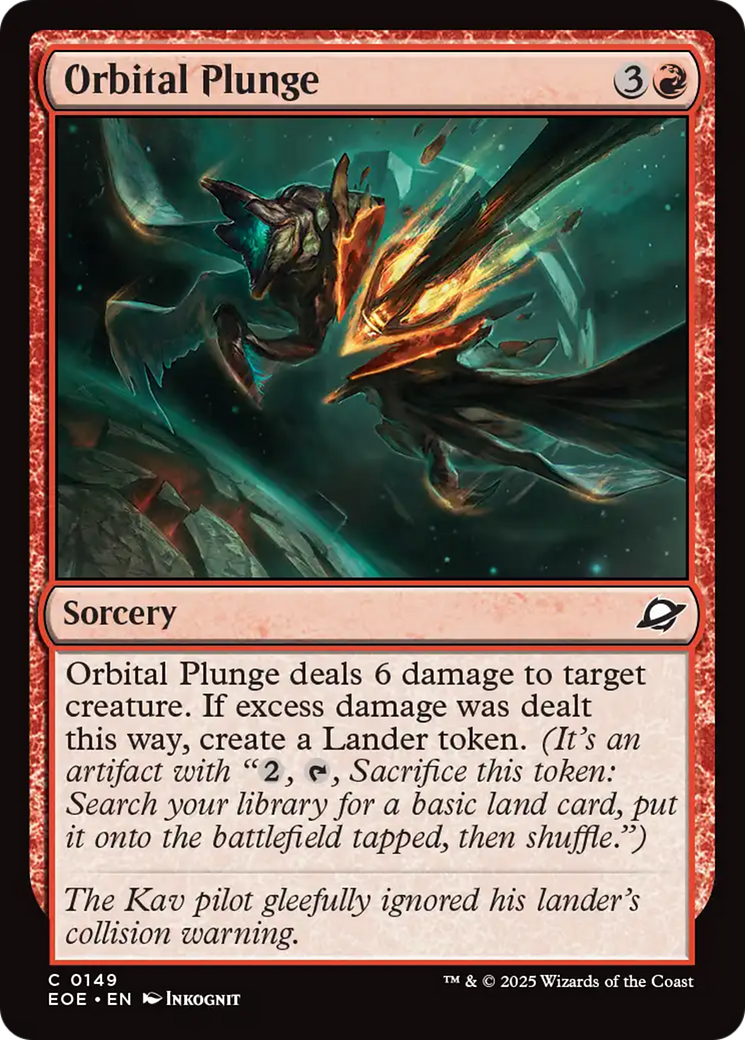Orbital Plunge [Edge of Eternities] | The CG Realm