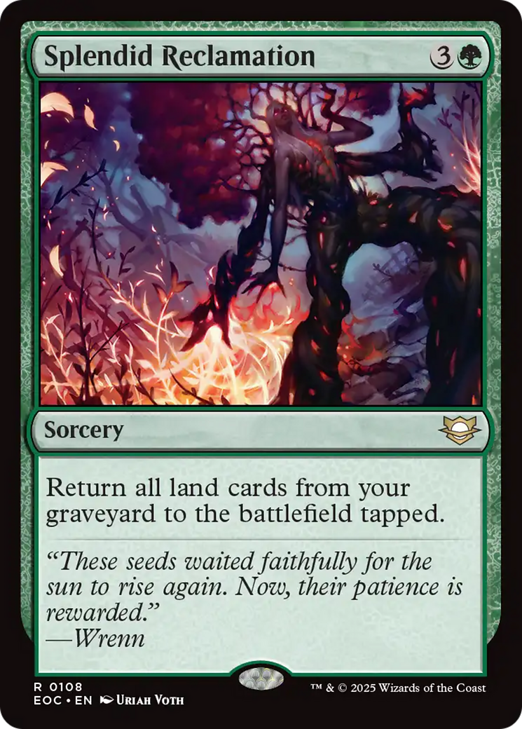 Splendid Reclamation [Edge of Eternities Commander] | The CG Realm