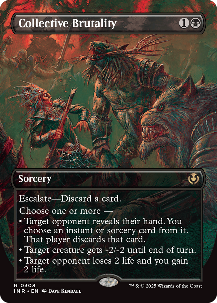 Collective Brutality (Borderless) [Innistrad Remastered] | The CG Realm