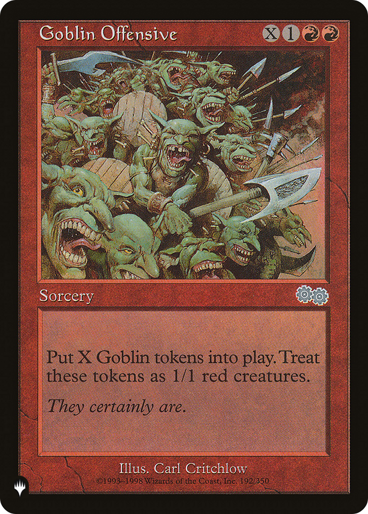 Goblin Offensive [The List] | The CG Realm