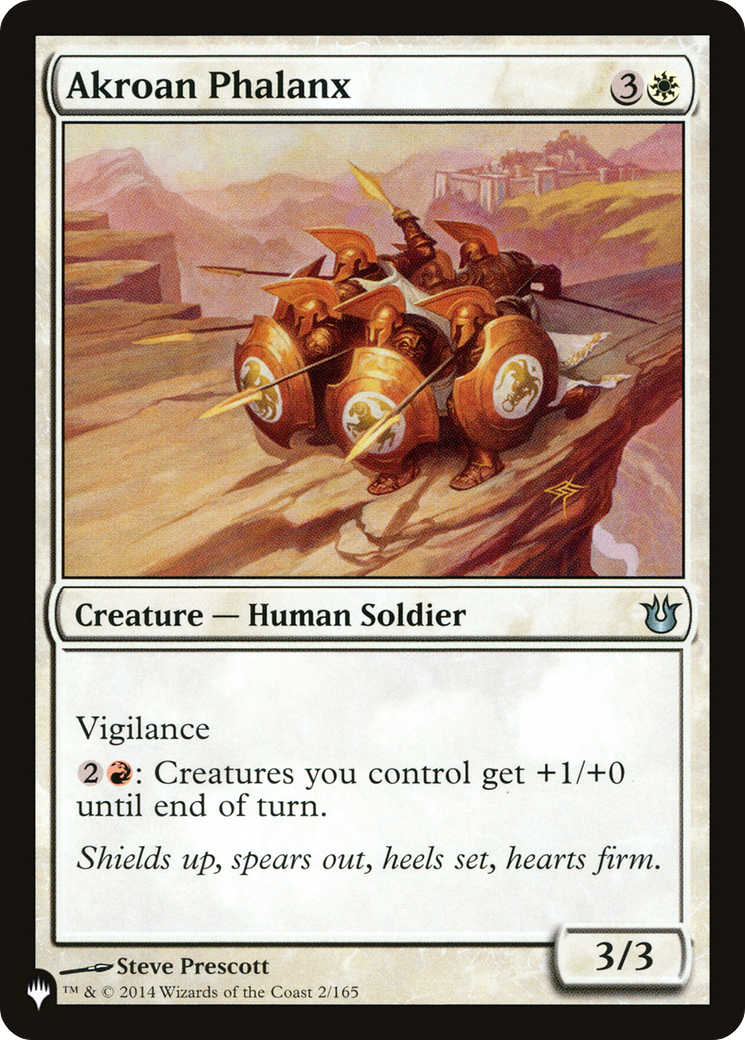 Akroan Phalanx [The List] | The CG Realm