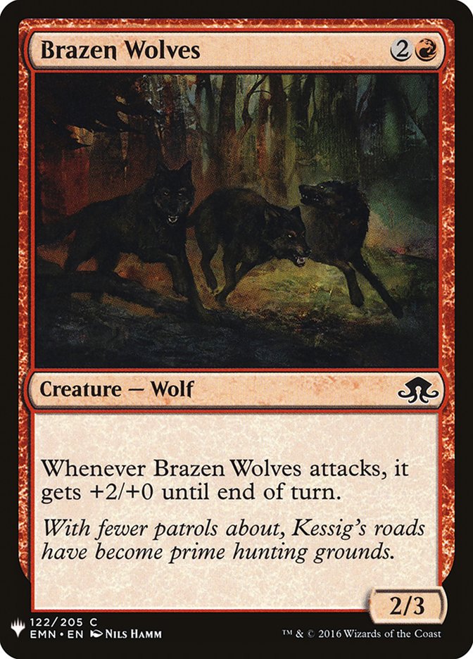 Brazen Wolves [Mystery Booster] | The CG Realm