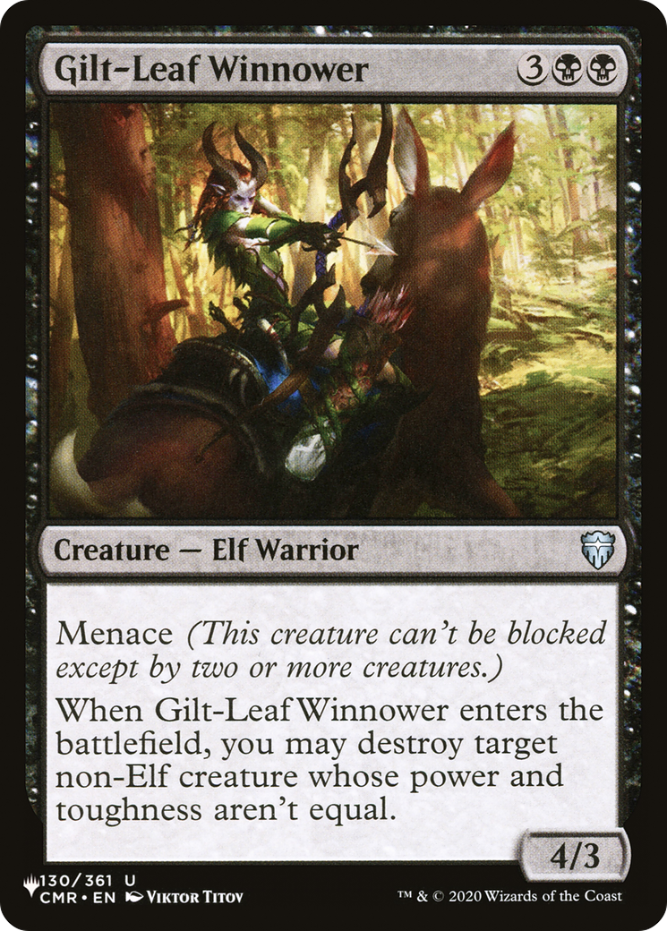 Gilt-Leaf Winnower [The List] | The CG Realm