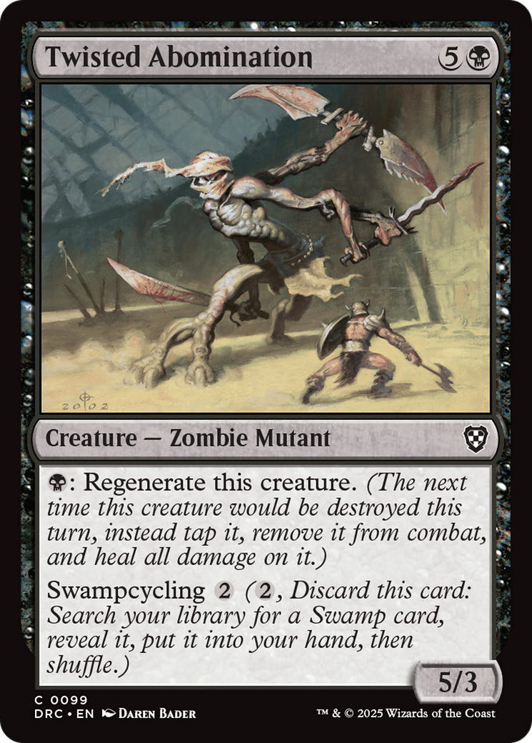 Twisted Abomination [Aetherdrift Commander] | The CG Realm