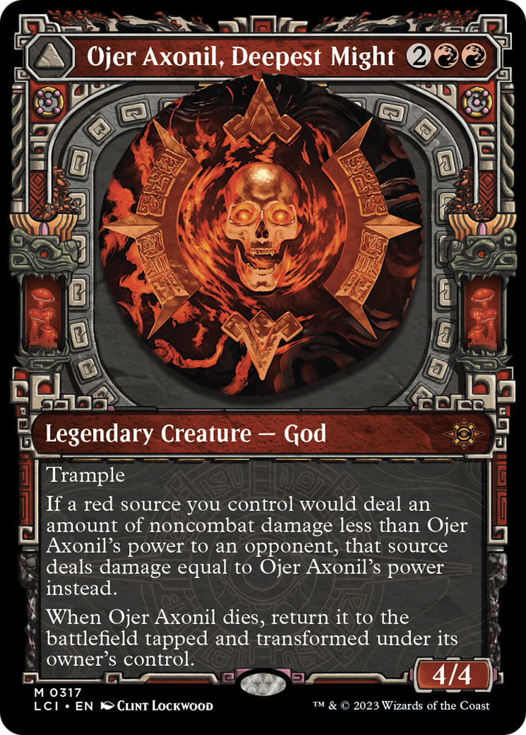 Ojer Axonil, Deepest Might // Temple of Power (Showcase) [The Lost Caverns of Ixalan] | The CG Realm
