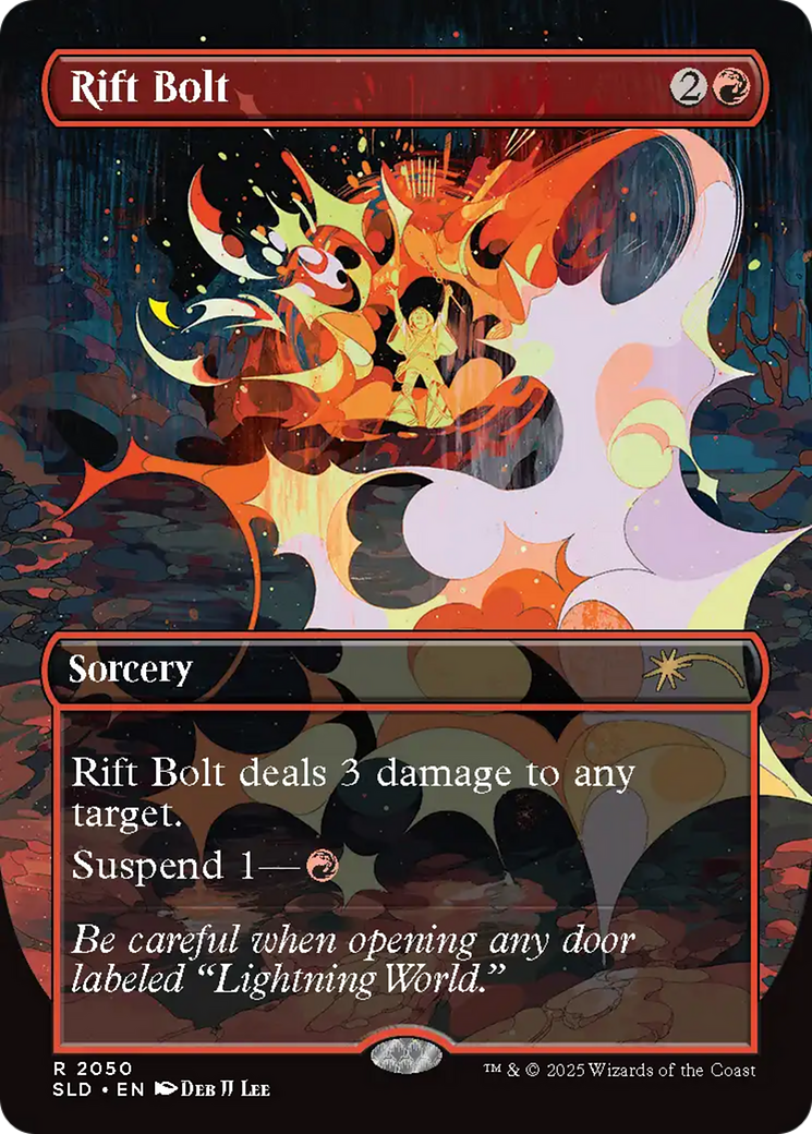 Rift Bolt (2050) (Rainbow Foil) [Secret Lair Drop Series] | The CG Realm