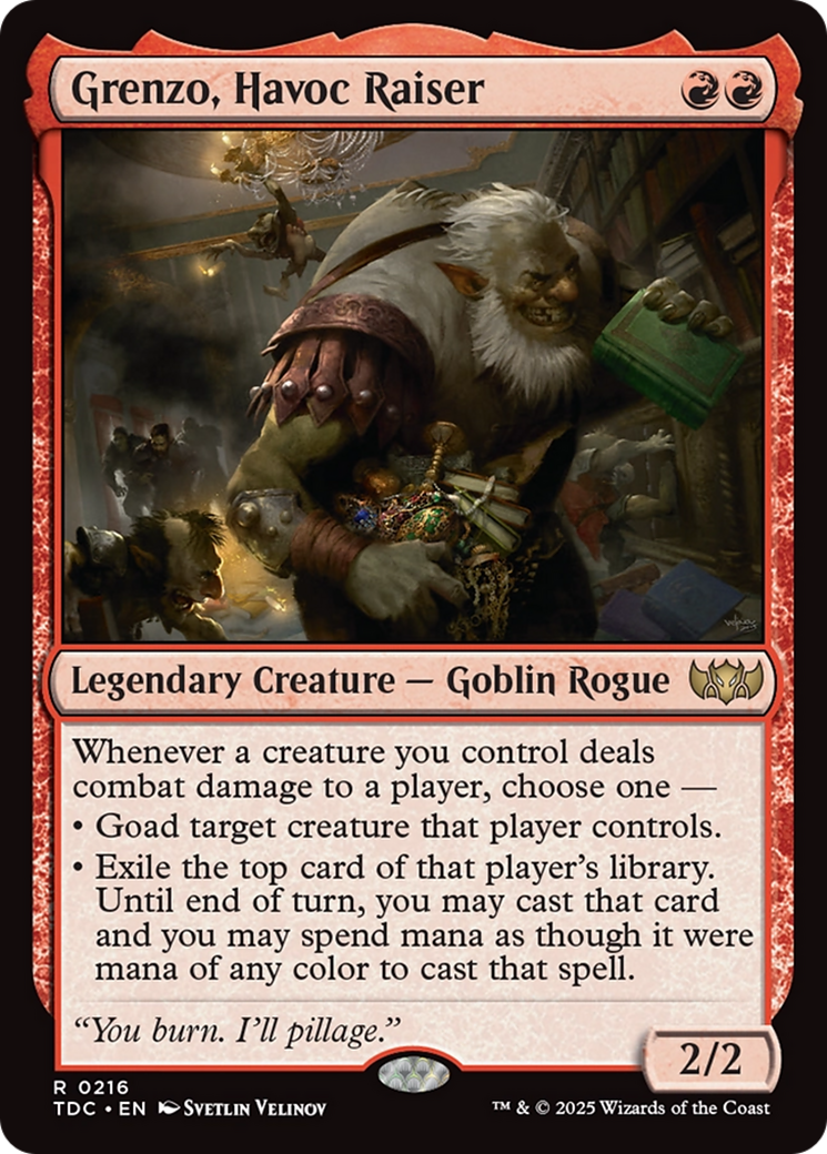 Grenzo, Havoc Raiser [Tarkir: Dragonstorm Commander] | The CG Realm