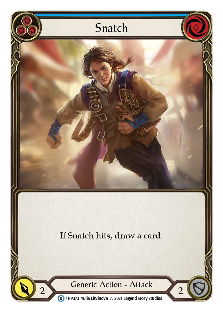 Snatch (Blue) [1HP373] (History Pack 1) | The CG Realm