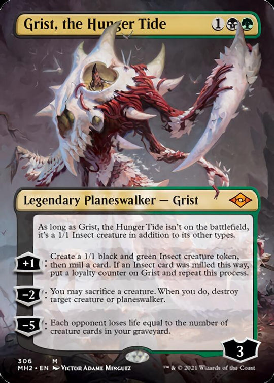 Grist, the Hunger Tide (Borderless) (MH2-306) - Modern Horizons 2 (Borderless)
