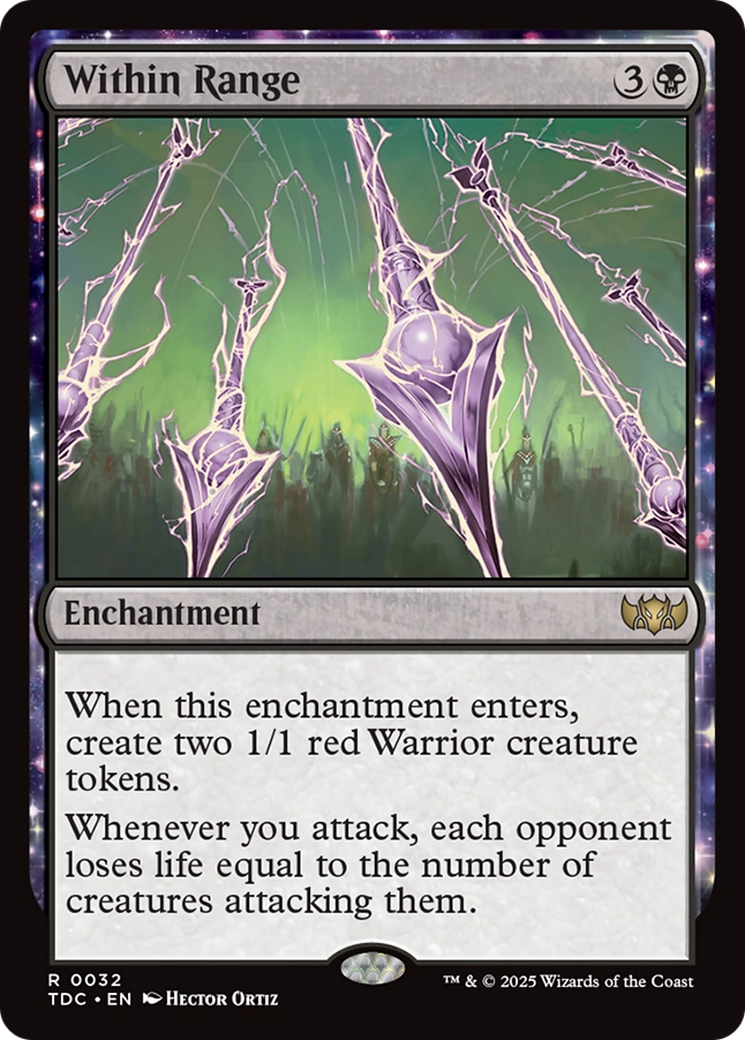 Within Range [Tarkir: Dragonstorm Commander] | The CG Realm