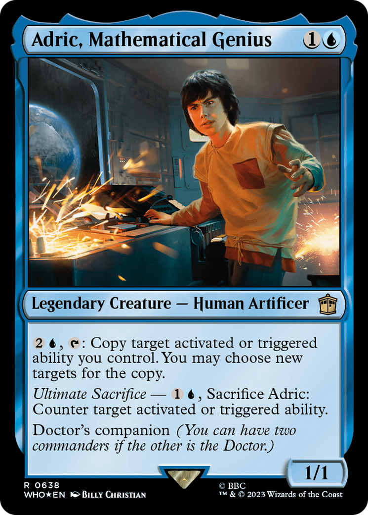 Adric, Mathematical Genius (Surge Foil) [Doctor Who] | The CG Realm