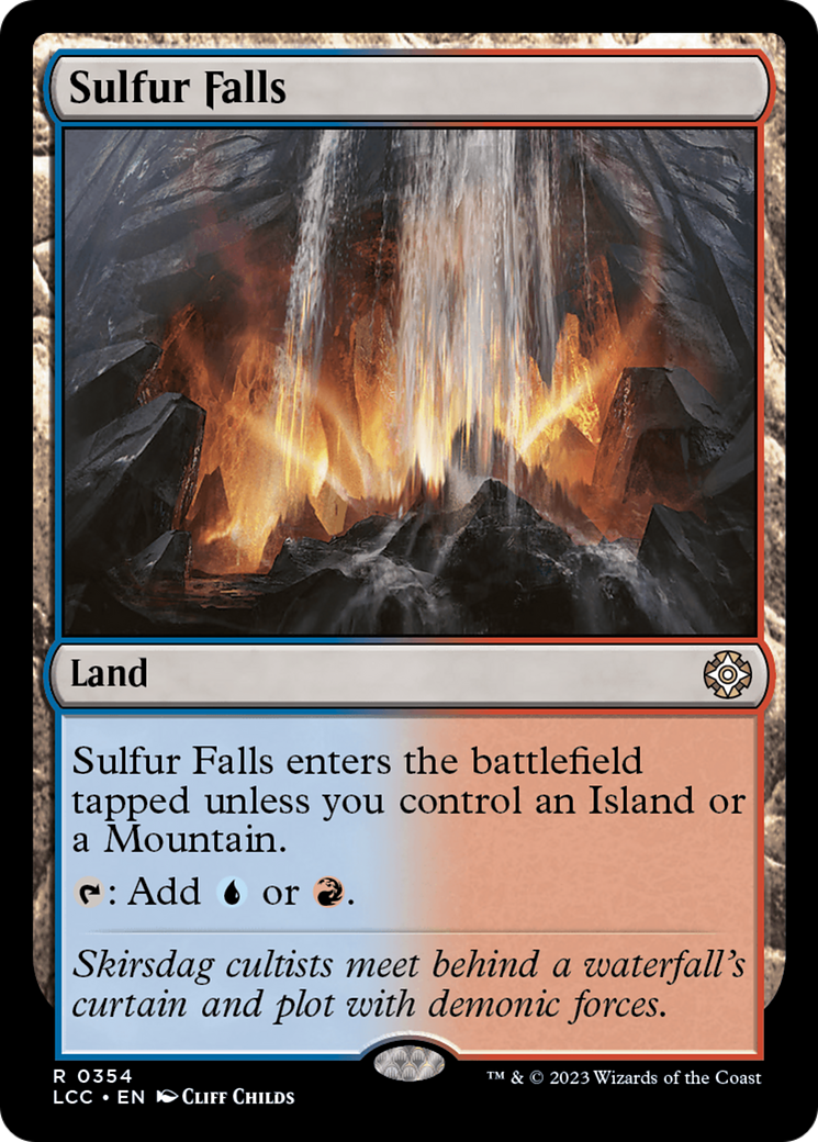 Sulfur Falls [The Lost Caverns of Ixalan Commander] | The CG Realm