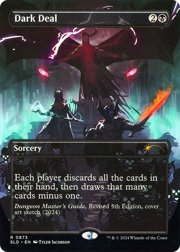 Dark Deal (Rainbow Foil) (SLD-873) - Secret Lair Drop (Borderless)