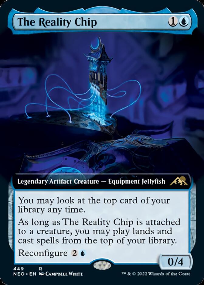 The Reality Chip (Extended Art) [Kamigawa: Neon Dynasty] | The CG Realm