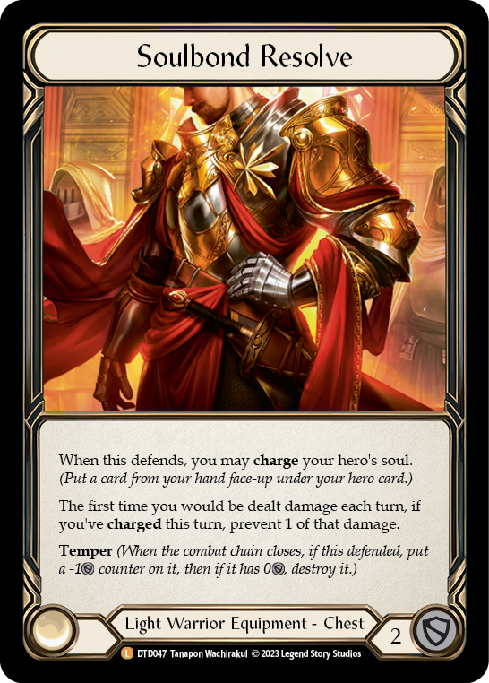 Soulbond Resolve [DTD047] (Dusk Till Dawn)  Rainbow Foil | The CG Realm