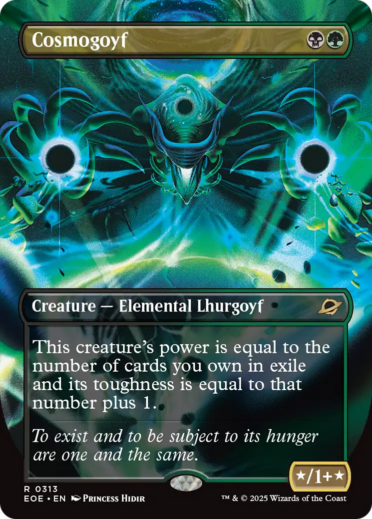 Cosmogoyf (Borderless) [Edge of Eternities] | The CG Realm
