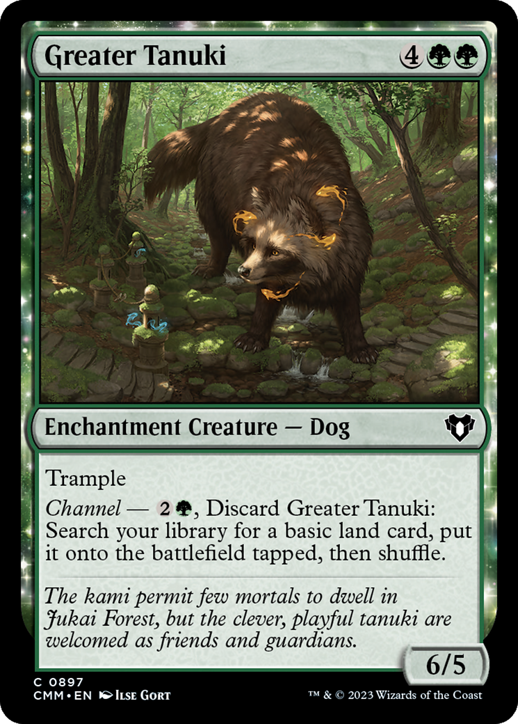 Greater Tanuki [Commander Masters] | The CG Realm