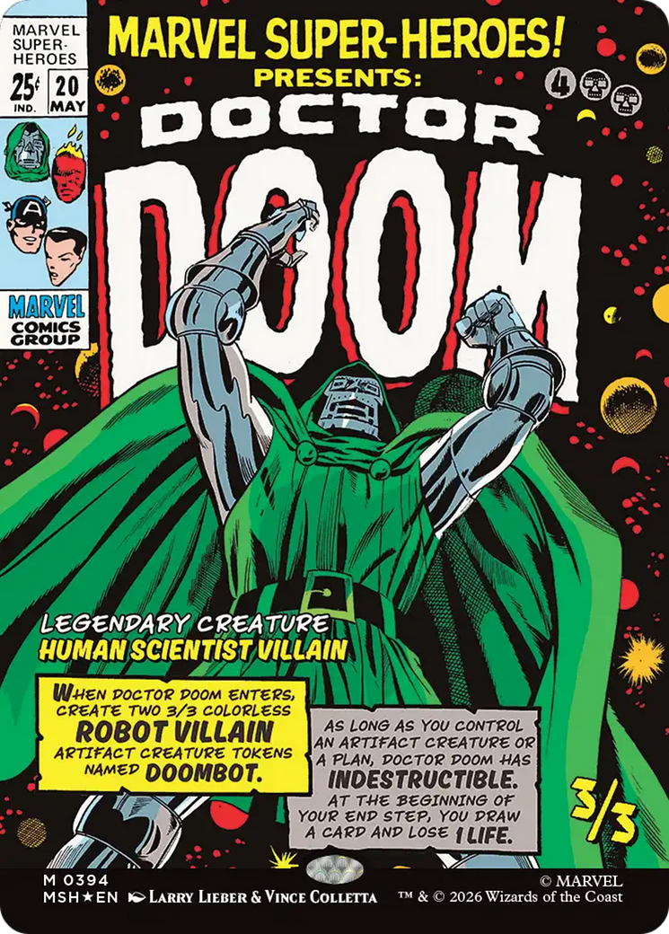 Doctor Doom (Borderless) [Marvel Super Heroes] | The CG Realm