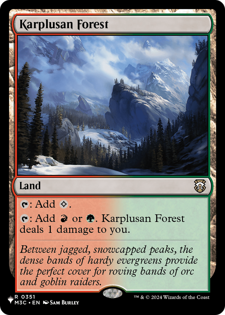 Karplusan Forest (M3C) [The List] | The CG Realm