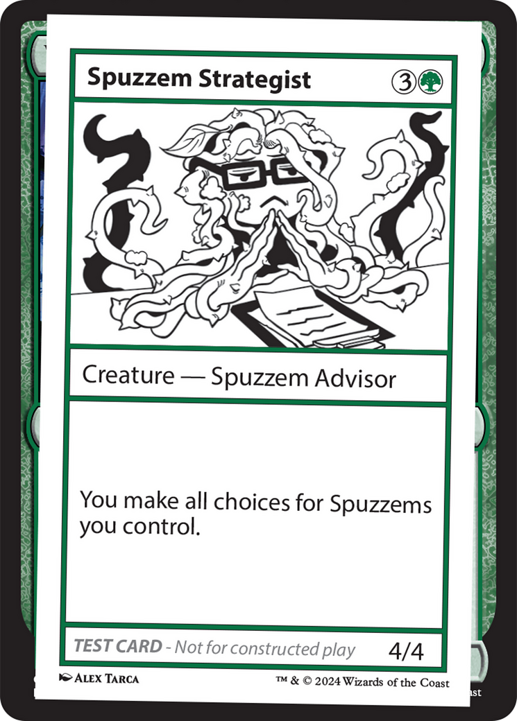 Spuzzem Strategist [Mystery Booster 2 Playtest Cards] | The CG Realm