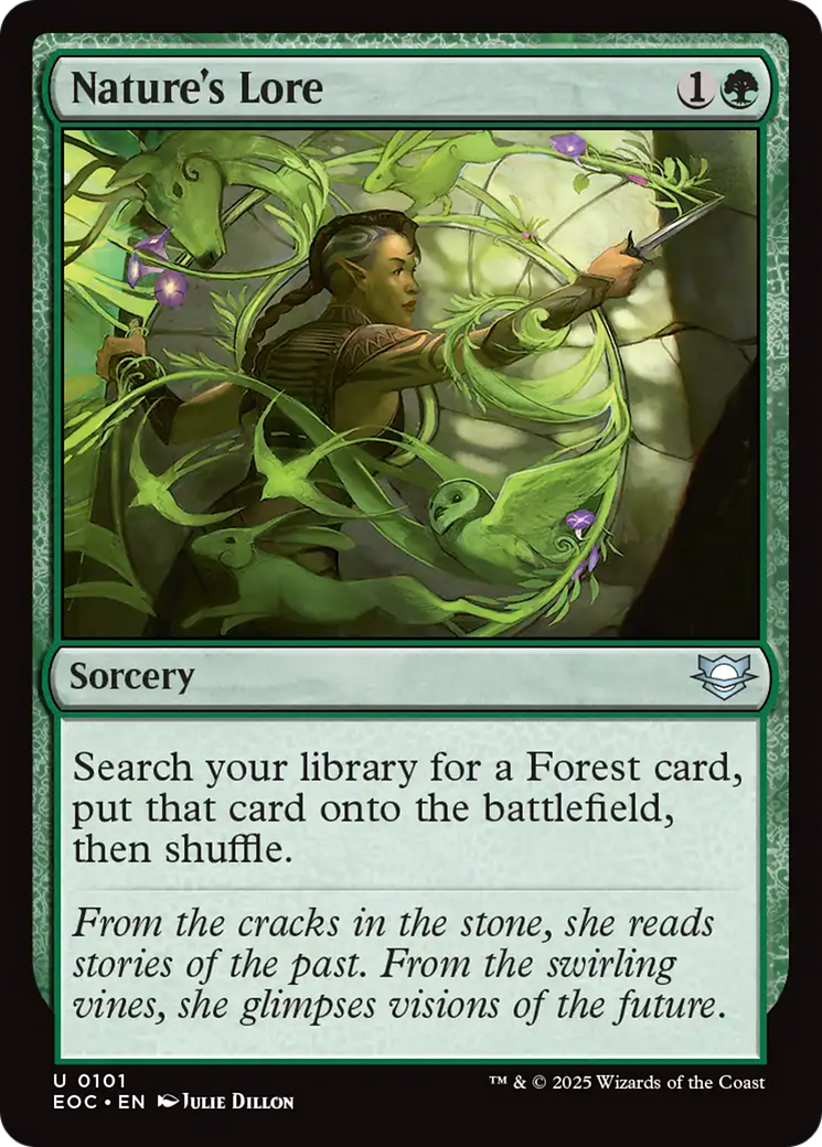 Nature's Lore [Edge of Eternities Commander] | The CG Realm