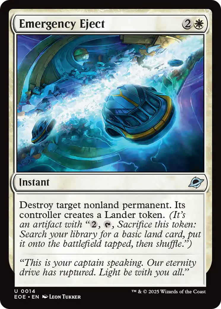 Emergency Eject [Edge of Eternities] | The CG Realm