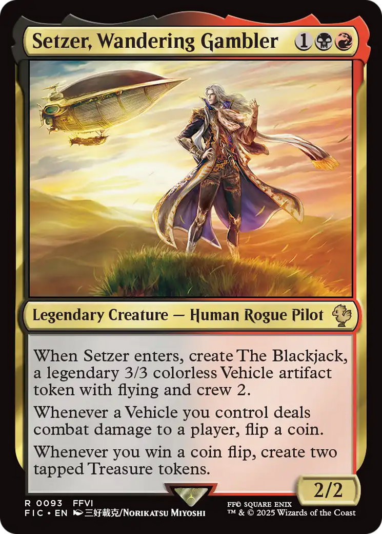 Setzer, Wandering Gambler [FINAL FANTASY Commander] | The CG Realm