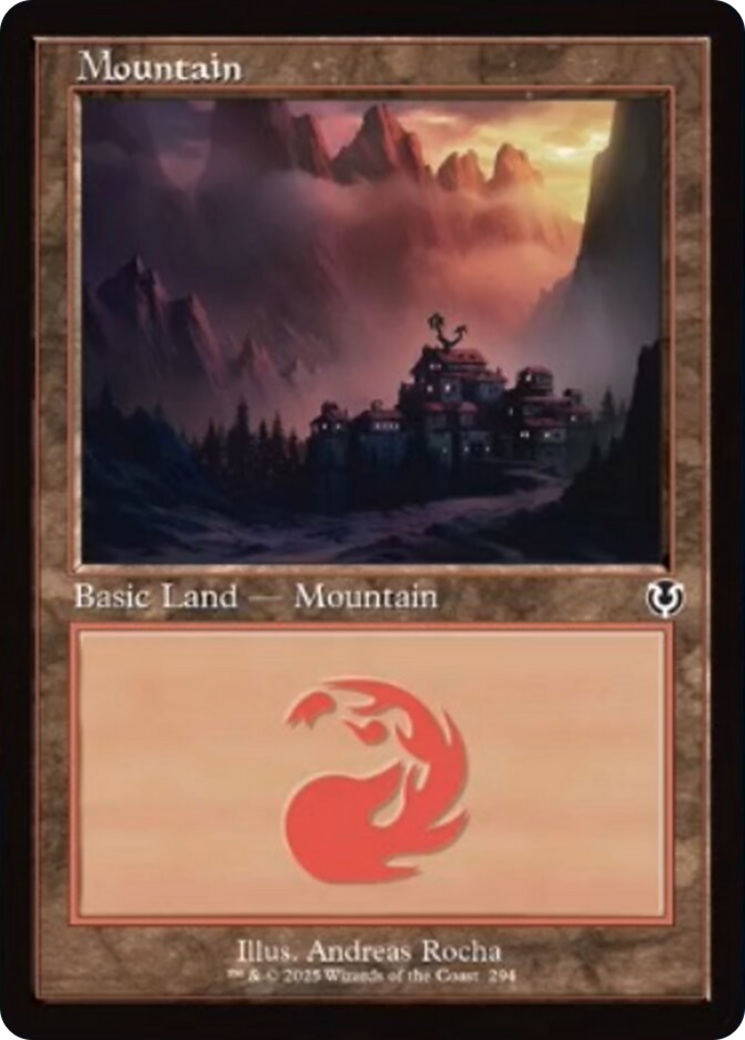 Mountain (294) (Retro Frame) [Innistrad Remastered] | The CG Realm