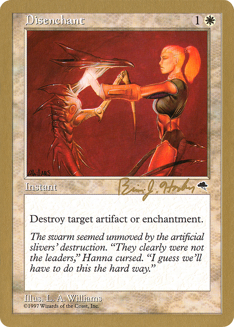 Disenchant - 1998 Brian Hacker (TMP) (WCD-) - World Championship Decks 1998