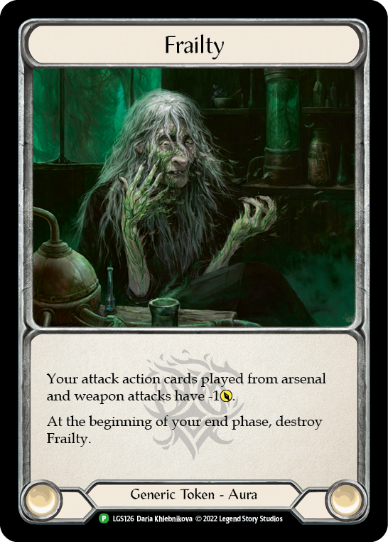 Bloodrot Pox // Frailty [LGS125 // LGS126] (Promo)  Cold Foil | The CG Realm