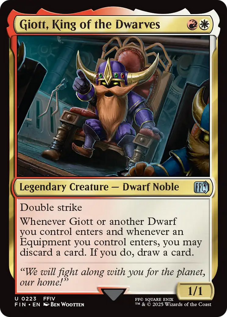 Giott, King of the Dwarves [FINAL FANTASY] | The CG Realm