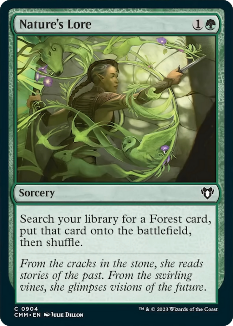 Nature's Lore [Commander Masters] | The CG Realm