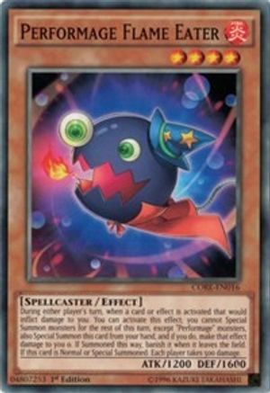 Performage Flame Eater (CORE-EN016) - Clash of Rebellions Unlimited