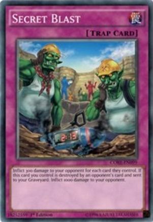 Secret Blast (CORE-EN099) - Clash of Rebellions Unlimited