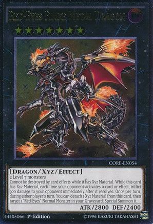 Red-Eyes Flare Metal Dragon (UTR) (CORE-EN054) - Clash of Rebellions Unlimited